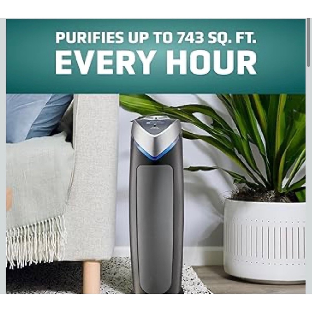 GermGuardian HEPA Air Purifier - Large Room Air Purifier for Bedroom, Office - Picture 3 of 7